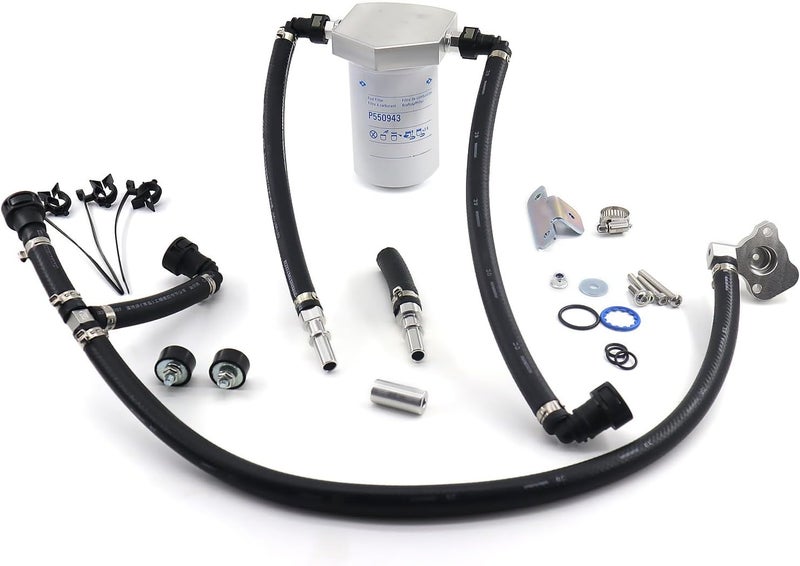 QHHR CP4 Disaster Prevention Bypass Kit Compatible with Ford F250 F350 F450 F550 Super Duty 2011-2025 - 6.7L Powerstroke Diesel Replace# CP4-6.7F-BP-G2.1, 7031190 - Image 1